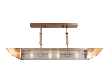 NIZZA I - Handmade brass pendant lamp by Patinas Lighting - view 2